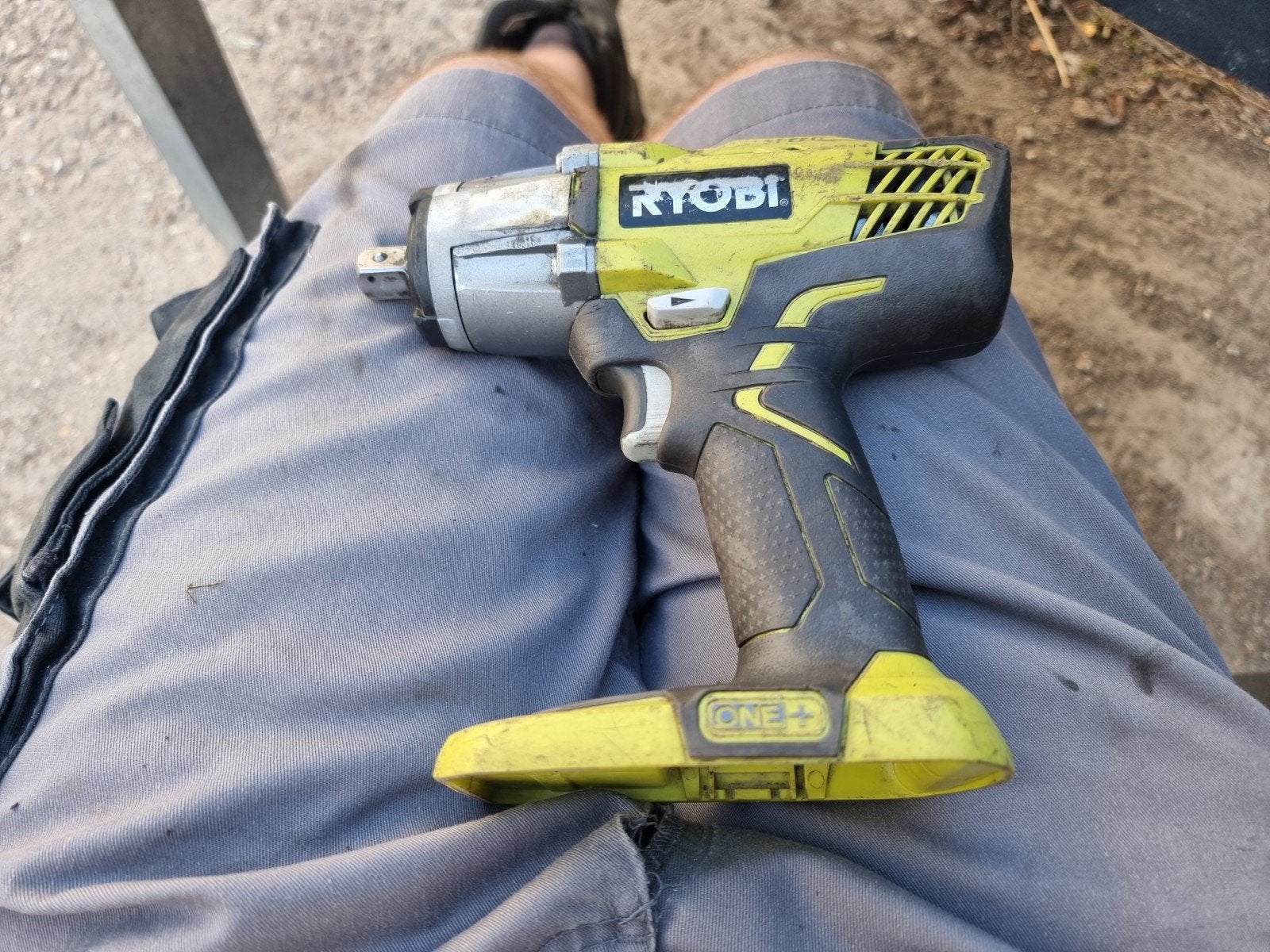 Ryobi P18IW3 Slagmoersleutel - Goedwerkend, 3 standen, Doe-het-zelf en Verbouw, Ophalen of Verzenden, Gebruikt, Overige typen