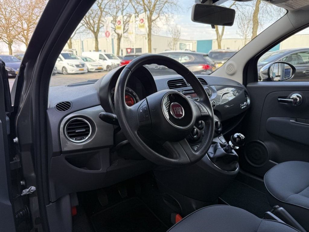 Fiat 500C 0.9 TwinAir T Easy Cabrio (bj 2014), Gebruikt, Cabriolet, Origineel Nederlands, Bedrijf