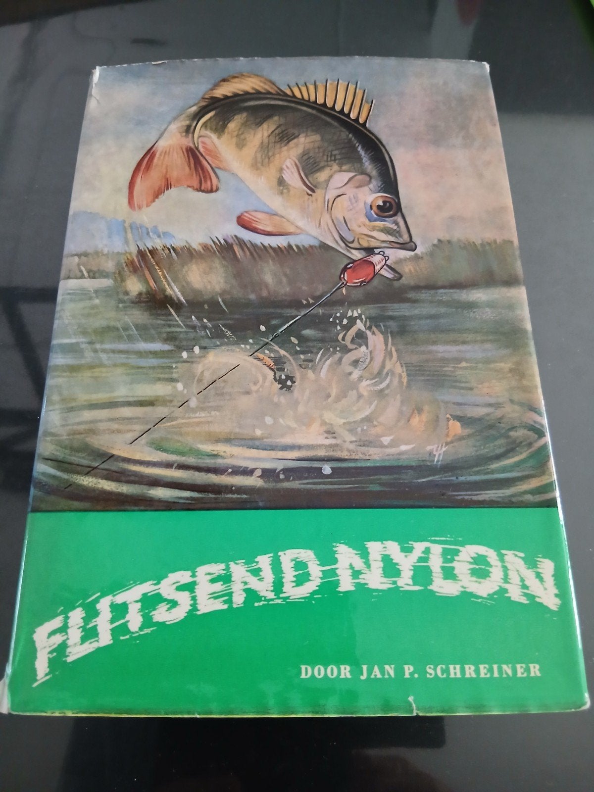 Flitsend Nylon - Jan P. Schreiner (1967) - Hengelsport, Ophalen of Verzenden, Gelezen, Jan P. Schreiner, Watersport en Hengelsport