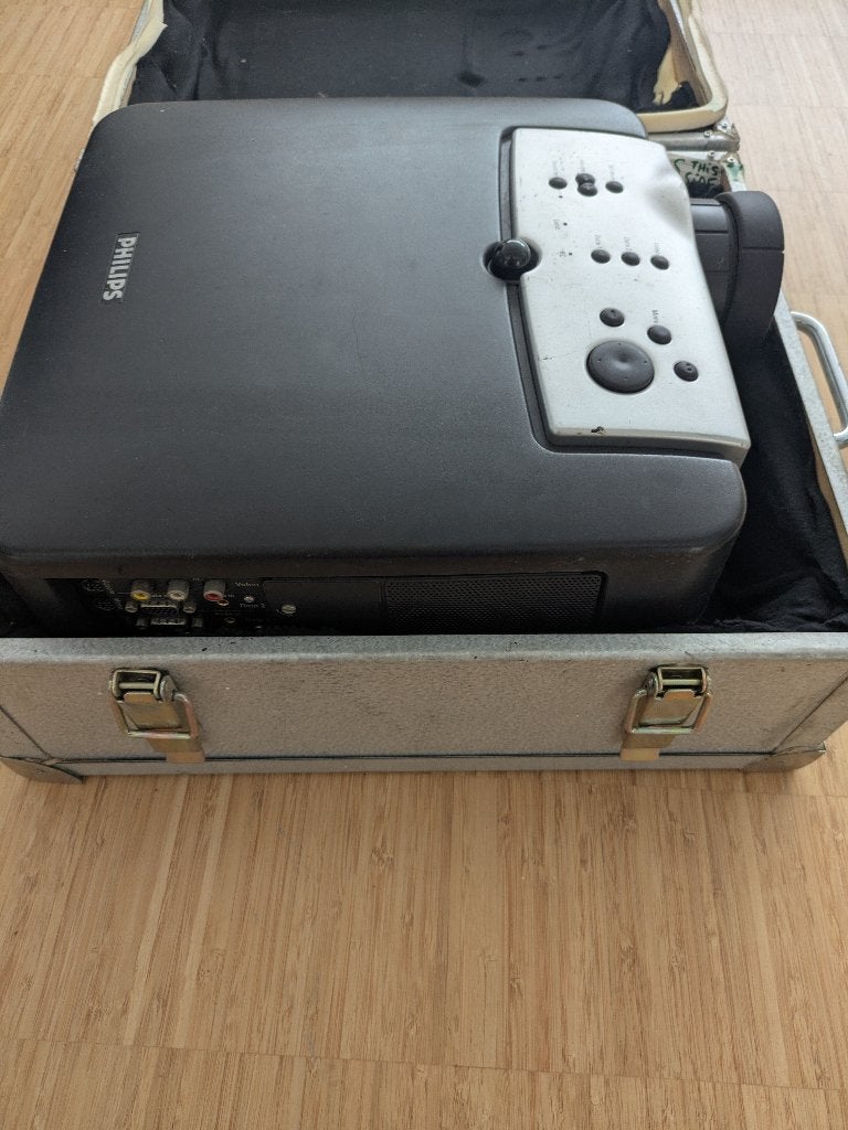 Vintage beamer, Philips, Ophalen of Verzenden, Overige resoluties, Gebruikt