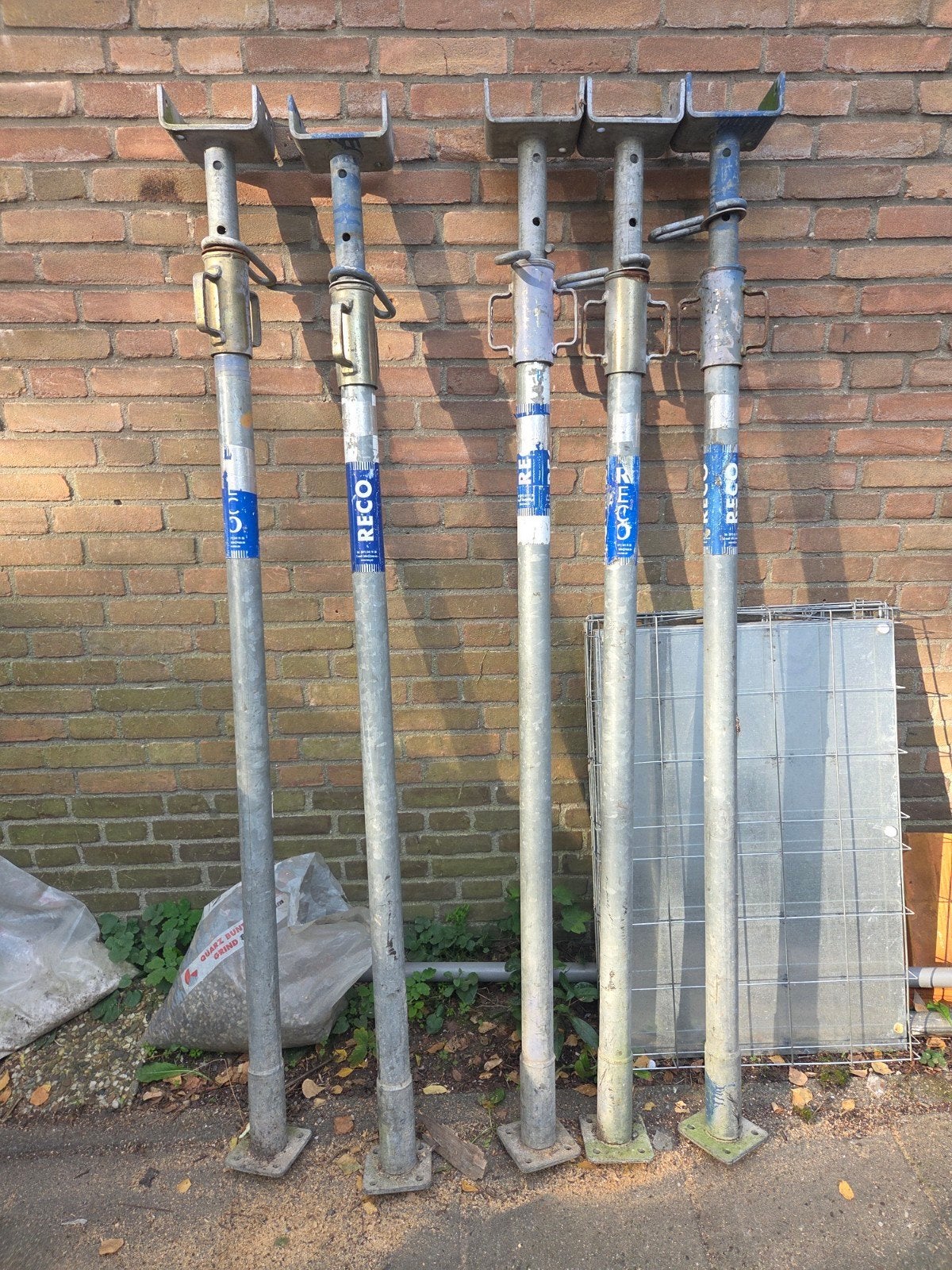 5x Gebruikte Reco Metselsteigers - Hoogte 1.80 tot ongeveer, Ophalen, Gebruikt, Gevelsteiger, 2 tot 5 meter