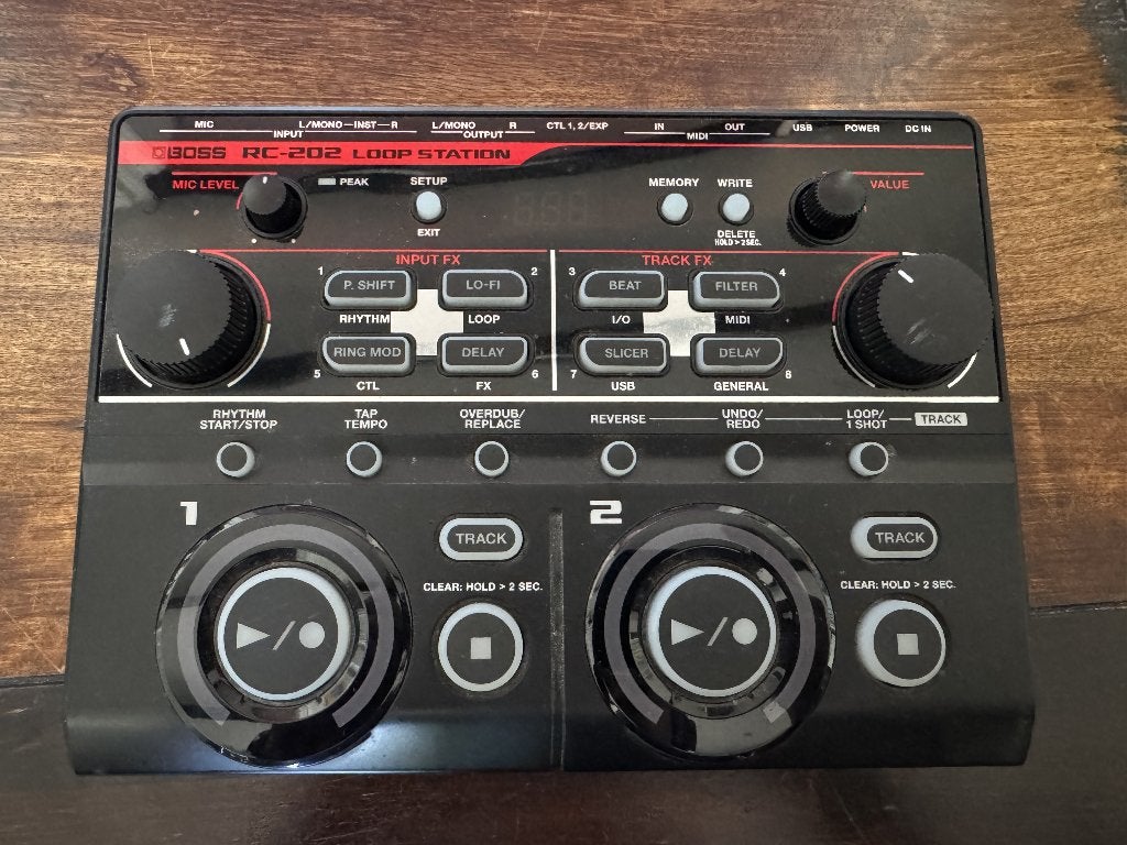 Boss RC 202, Muziek en Instrumenten, Effecten, Ophalen of Verzenden, Zo goed als nieuw, Delay of Echo