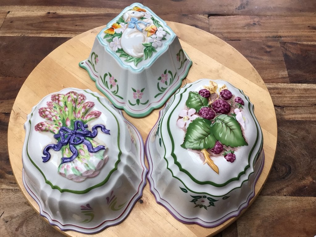 Franklin Mint 1986 .Puddingvormen, Ophalen of Verzenden, Zo goed als nieuw, Porselein, Overige typen