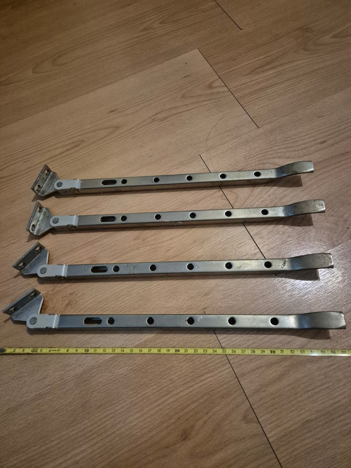 Set van 4 raamuitzetters ,  SAMEN, Ophalen, Gebruikt, IJzer, Scharnier