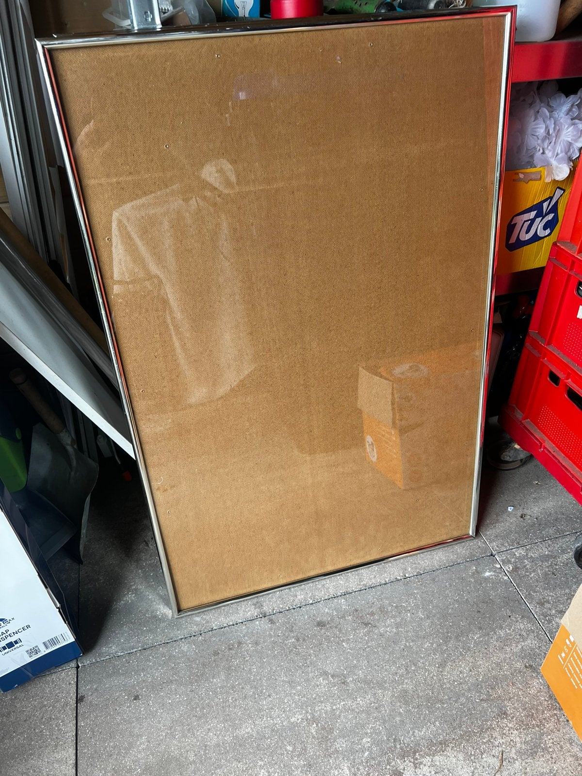 4 of 5 wissellijsten ziverkleur met glas 90x 60 cm., Ophalen, Zo goed als nieuw, Hout, 50 tot 75 cm