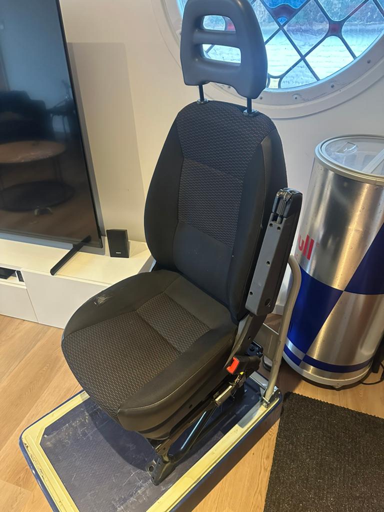 Bijrijdersstoel Ducato Boxer Ducato buscamper KLUS VERSIE !!, Ophalen of Verzenden, Gebruikt