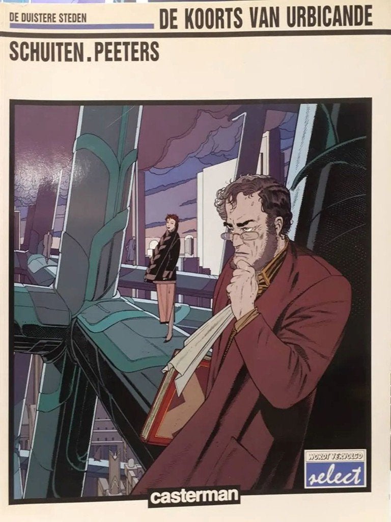 Schuiten & Peeters - De koorts van Urbicande, Boeken, Gelezen, Verzenden, Schuiten & Peeters, Eén stripboek