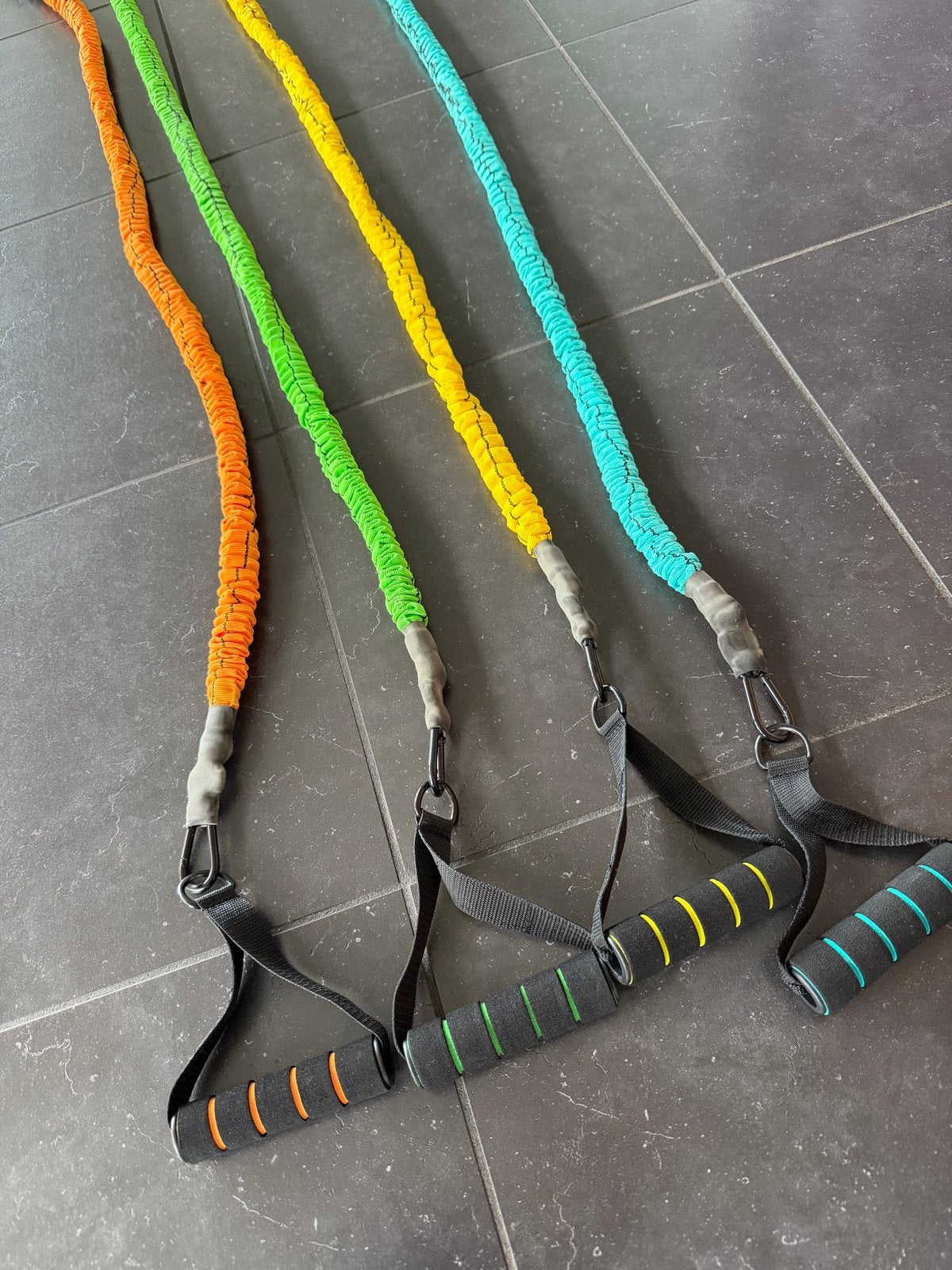 LifeMaxx Weerstandsbanden Set - Diverse Sterktes, Sport en Fitness, Fitnessmaterialen, Ophalen, Nieuw, Armen, Weerstandband