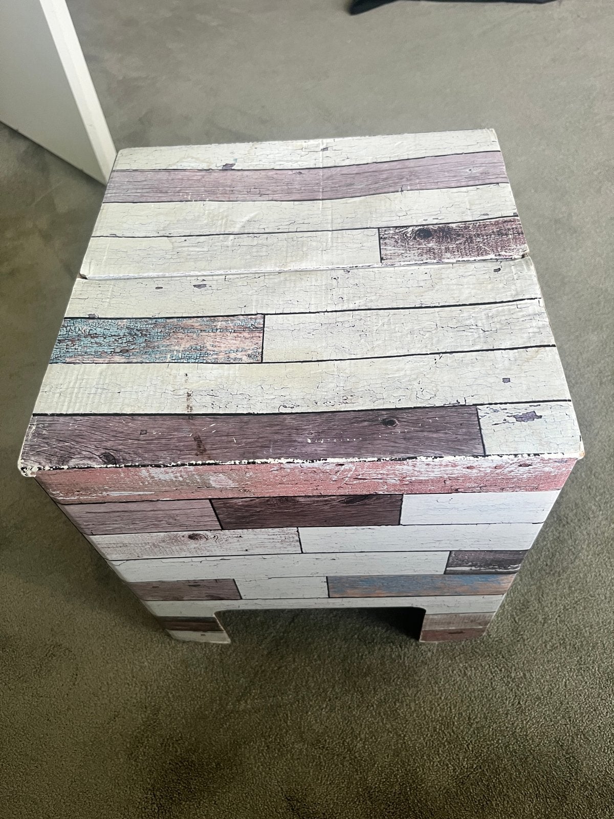 Dutch Design Chair krukje/bijzettafel, Huis en Inrichting, Ophalen, Gebruikt, Overige materialen