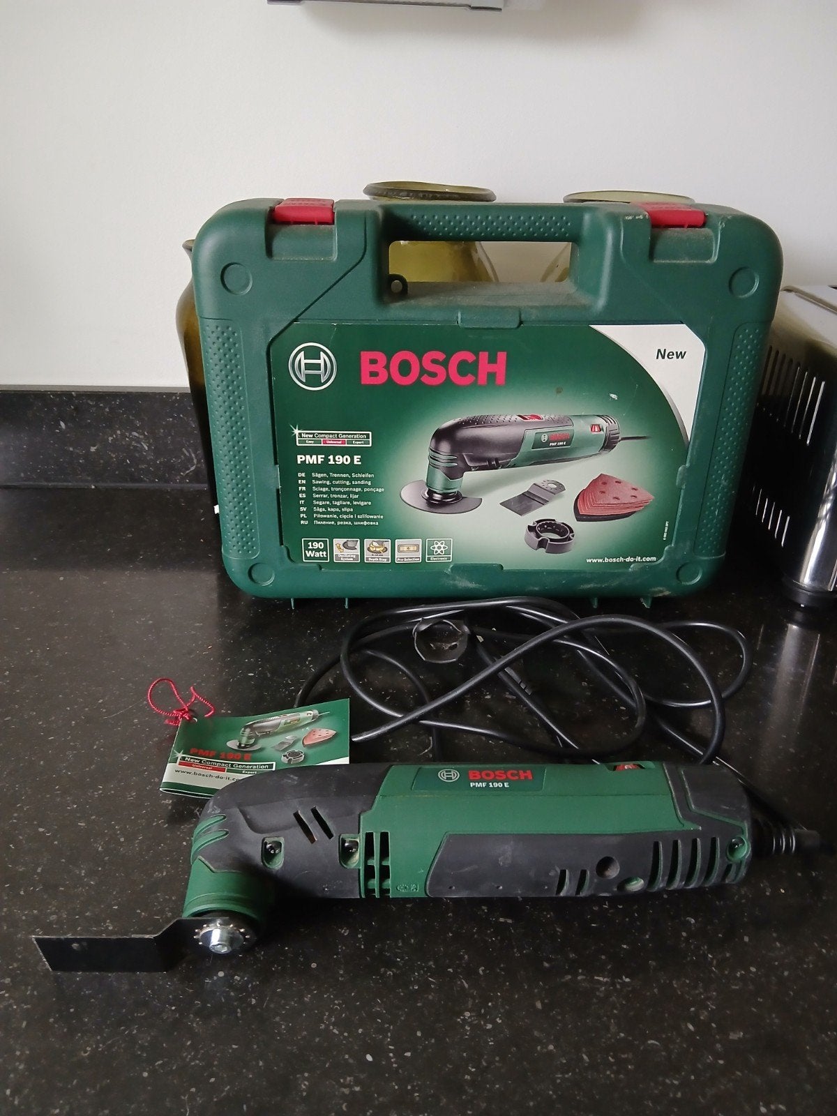 Bosch multi tool prima conditie  met nieuwe extra zaagjes, Verzenden, Zo goed als nieuw, Bosch, 30 tot 70 mm