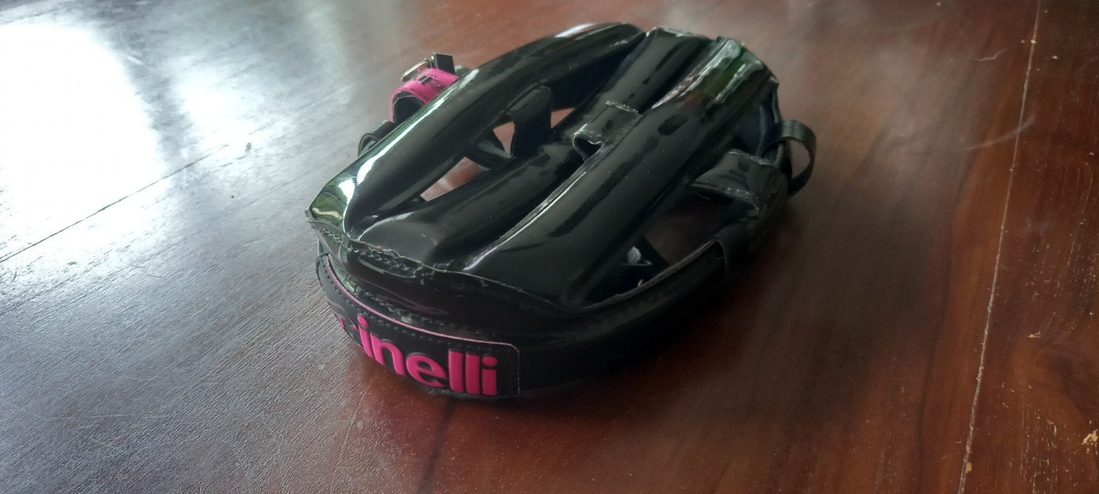 Eroica Cinelli Daneze Lederen klassieke helm mt 8 M/L, Ophalen of Verzenden, Gebruikt