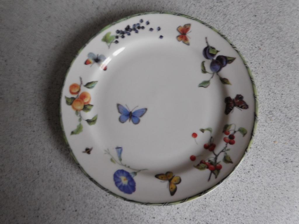 Bord 21 cm. Fruit & Flowers Janneke Brinkman JBS, Ophalen of Verzenden