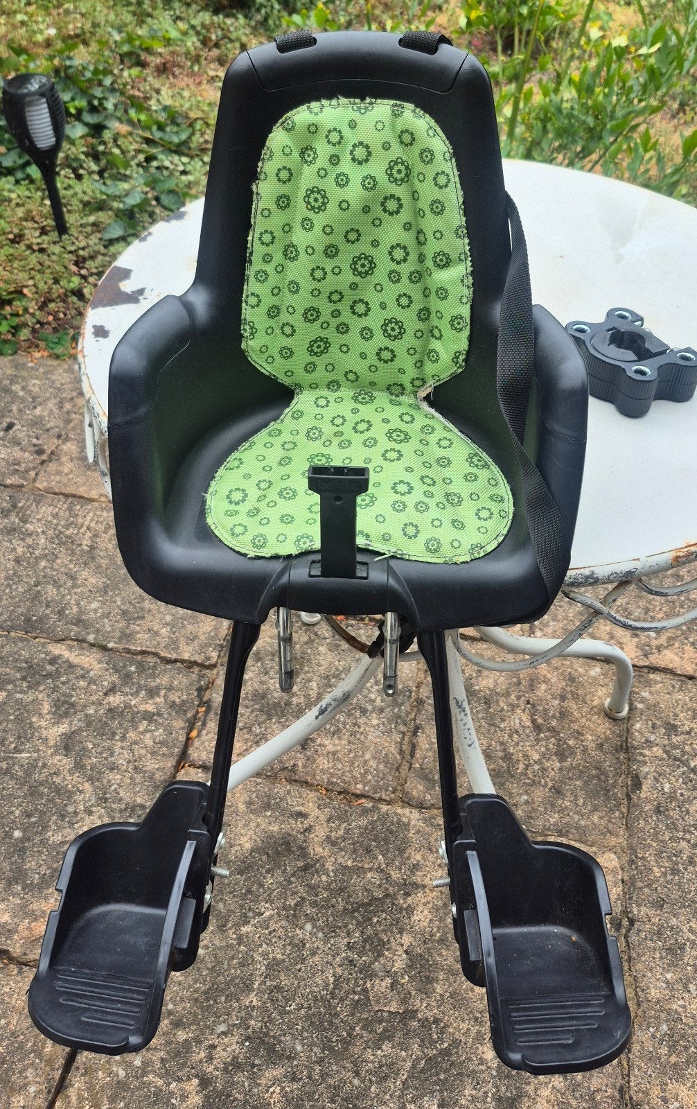 Bobike fietsstoeltje met windscherm en voetsteuntjes, Ophalen, Voorzitje, Bobike, 0 t/m 13 kg