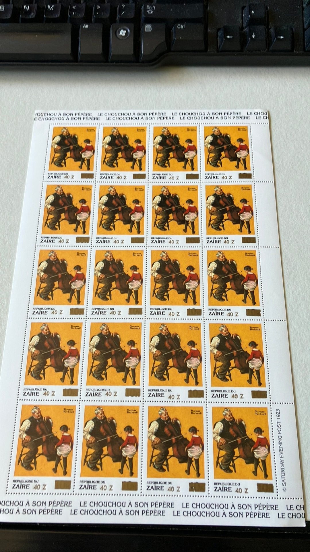 Zaire sw 966 7 vellen postfris, Ophalen of Verzenden, Nederland