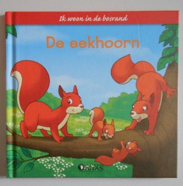 7x Dieren: Wei Koe Eekhoorn Boswachter Vos Hert Kip = 1 KOOP, Ophalen of Verzenden, Zo goed als nieuw, Fictie algemeen