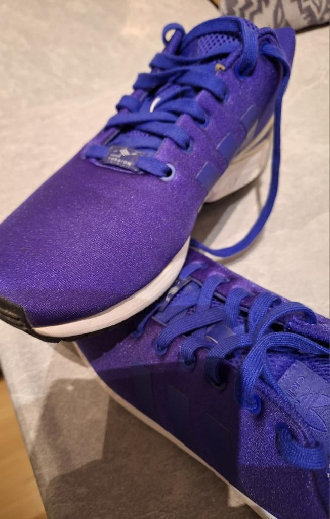 Adidas  zx flux sneakers paars 44.5, Ophalen of Verzenden, Zo goed als nieuw, Overige kleuren, Sneakers of Gympen