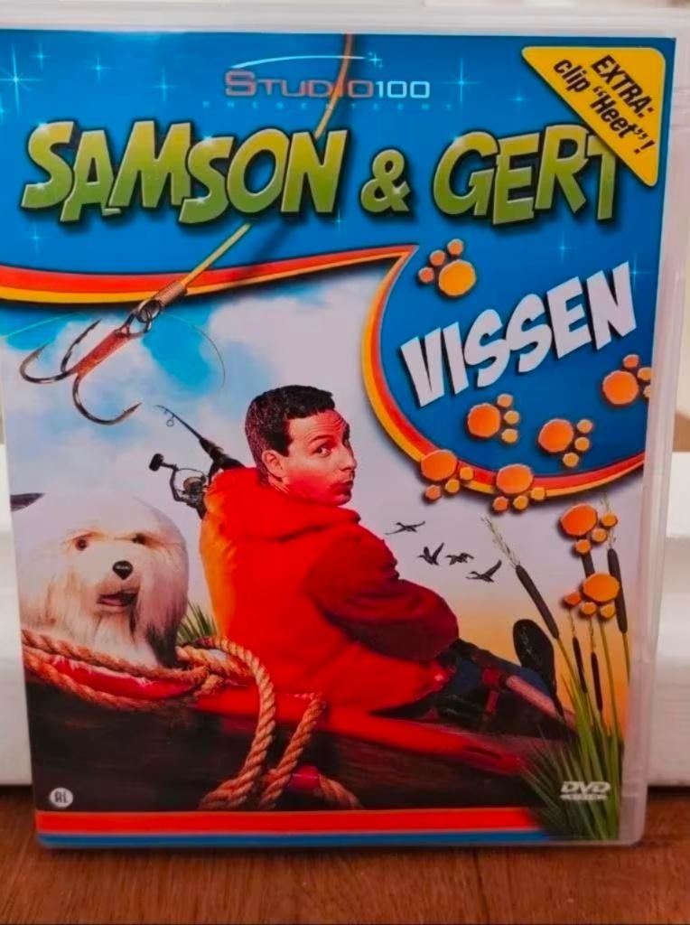 Samson & Gert -Vissen- krasvrij- ook verzenden, Ophalen, Alle leeftijden, Overige genres, Zo goed als nieuw