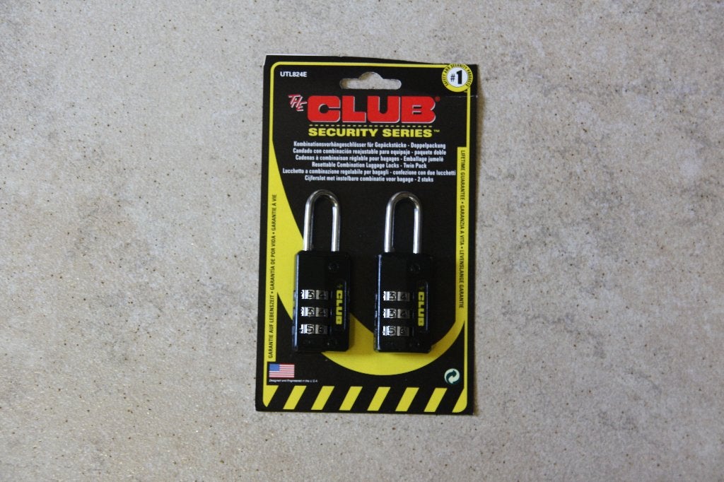 The Club bagagehangslot. Set met 2 stuks., Ophalen of Verzenden, Zo goed als nieuw