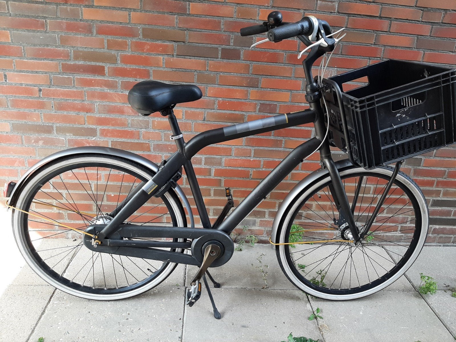 Cortina Crush Jongensfiets 28 inch 51 cm handremmen 7 versn, Versnellingen, 49 tot 53 cm, Zo goed als nieuw, Trommelrem