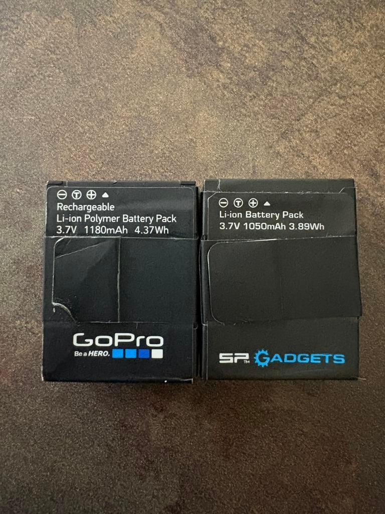 GoPro en SP battery, Audio, Tv en Foto, Actiecamera's, Ophalen, Gebruikt, GoPro