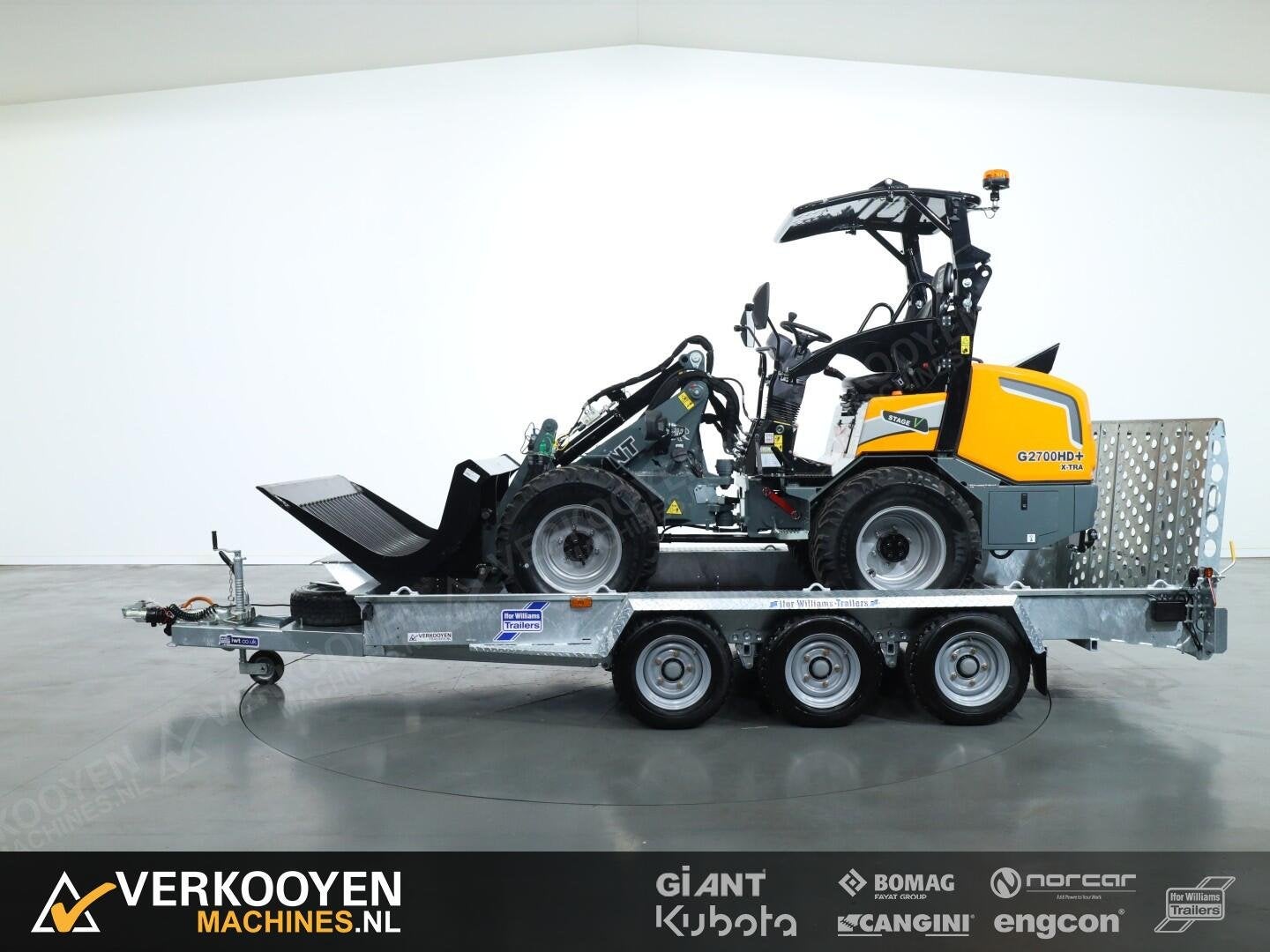 2026 Ifor Williams GH146 BT 3-asser ADV1033, Auto diversen, Aanhangers en Bagagewagens, Gebruikt