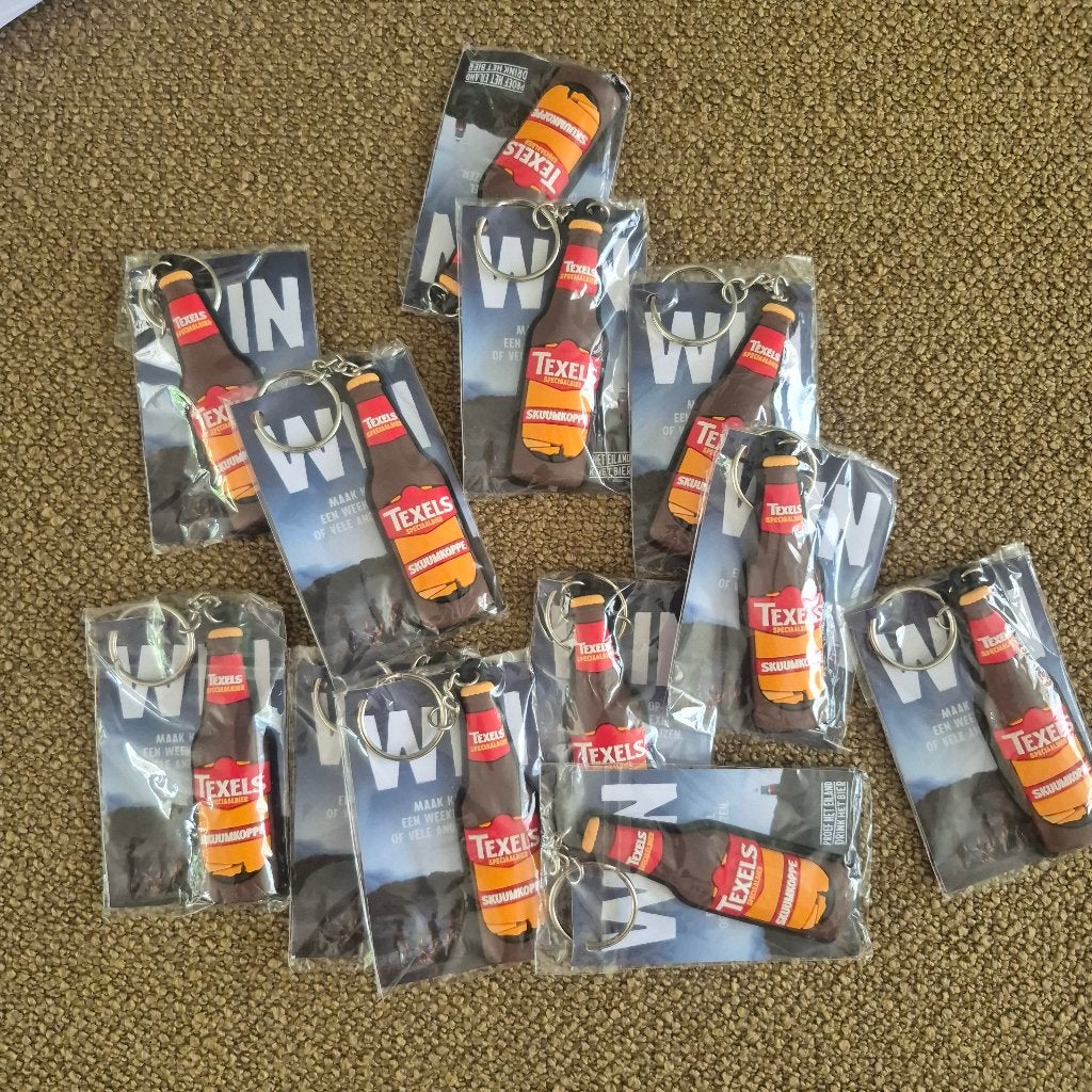Texels skuumkoppe sleutelhangers, Ophalen of Verzenden, Nieuw, Overige merken