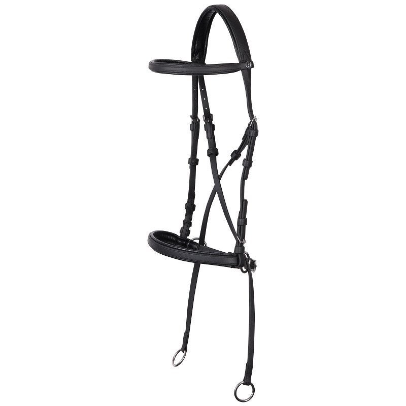 Harry’s horse hoofdstel bitloos kaakgekruisd Full nieuw, Hoofdstel, Nieuw, Ophalen of Verzenden, Zwart