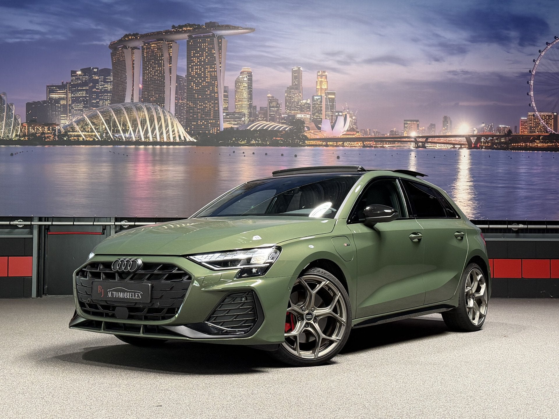 Audi A3 Sportback 45 TFSI e S edition Competition BTW|Keyles, Auto's, Audi, 4 cilinders, Leder en Stof, Bedrijf, Hybride Elektrisch/Benzine