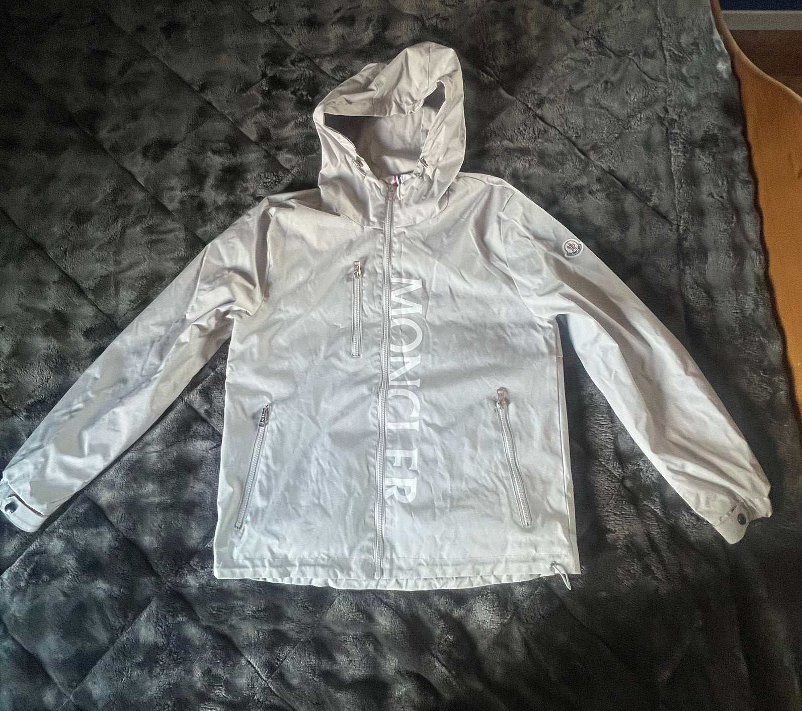 Moncler windbreakee, Kleding | Dames, Truien en Vesten, Maat 38/40 (M), Zwart, Moncler, Nieuw