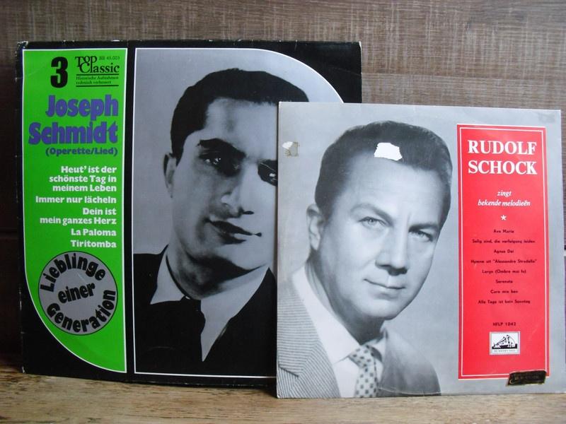 Joseph Schmidt en Rudolf Schock 2LPs set, Complilatie, Gebruikt, Ophalen of Verzenden, Romantiek