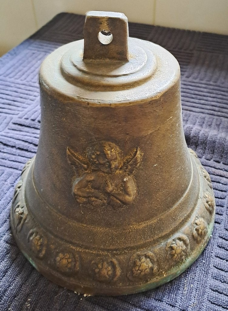 bronzen bel, Ophalen of Verzenden, Brons