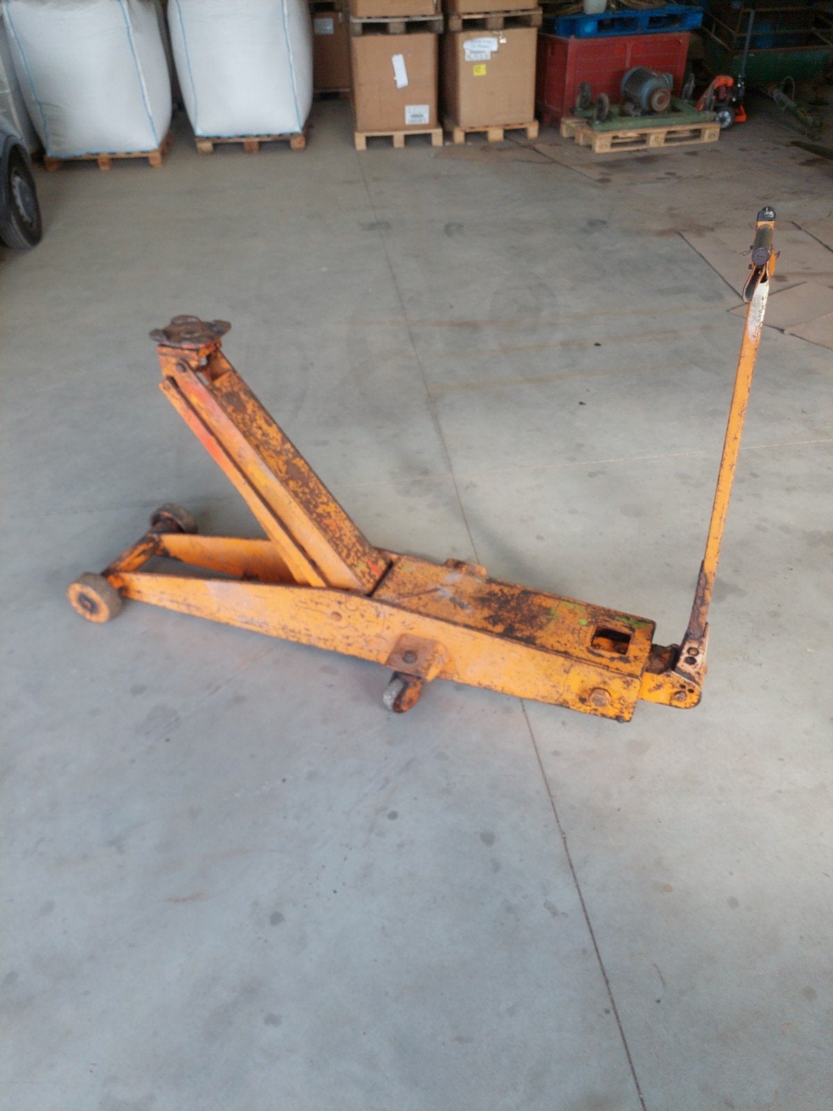 Zware garage krik te koop, Ophalen, Gebruikt, Hydraulisch, Garagekrik