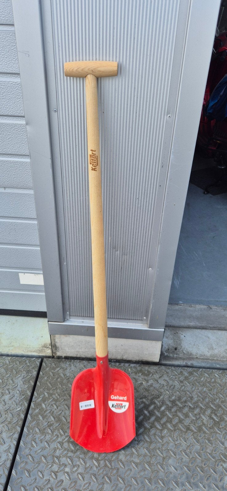Nieuwe Kelfort Bats Schep - Rood, 100cm, Ophalen
