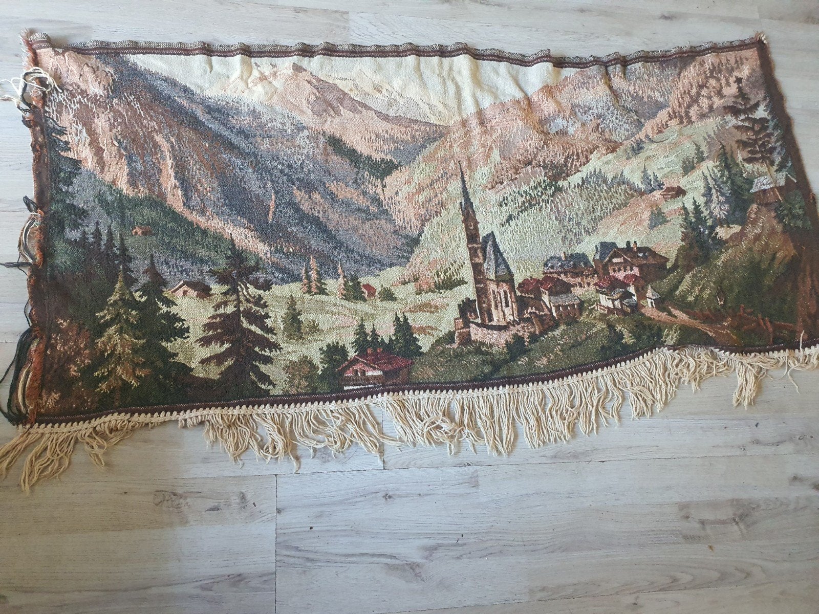 Vintage wandkleed, Antiek en Kunst, Ophalen