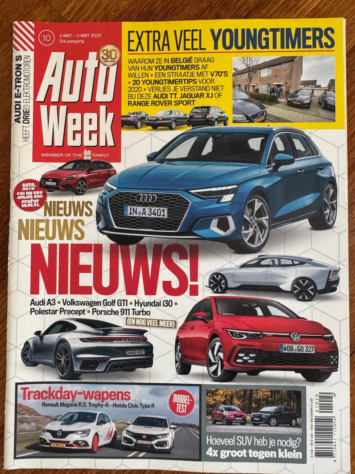 AutoWeek Magazine - Editie 10 (4-11 mrt 2020) - Youngtimers, Boeken, Ophalen of Verzenden, Gelezen, Algemeen