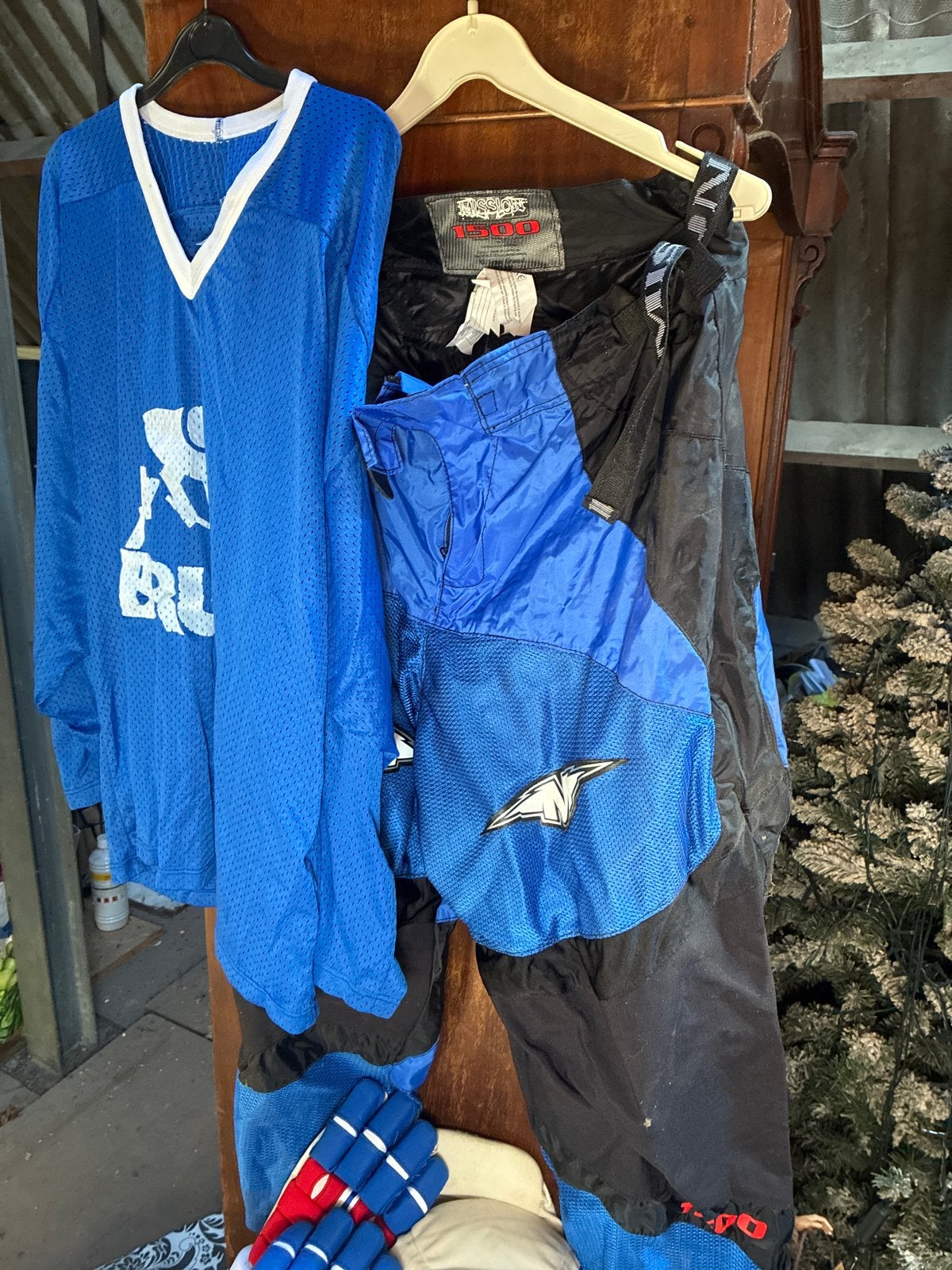 Compleet ijshockeypak maat XL - Ophalen voor krat Hertog Jan, Ophalen, Gebruikt, Kleding