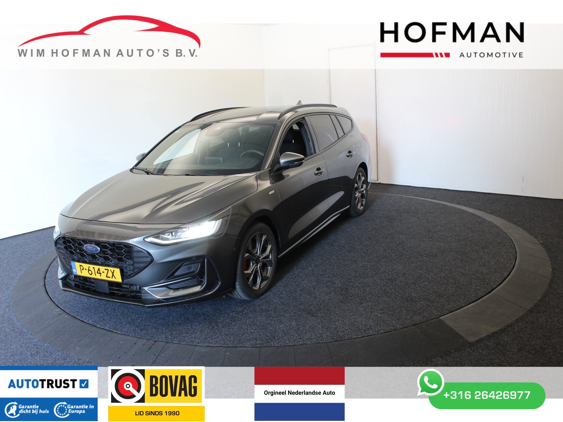 Ford FOCUS Wagon Hybrid 135PK ST Line Style Trekh Camera Nie, 125 pk, Gebruikt, Origineel Nederlands, Handgeschakeld