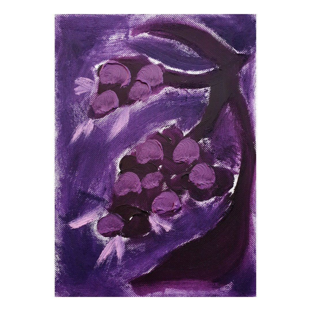 Clerodendrum - Botanisch schilderij op papier, Ophalen of Verzenden