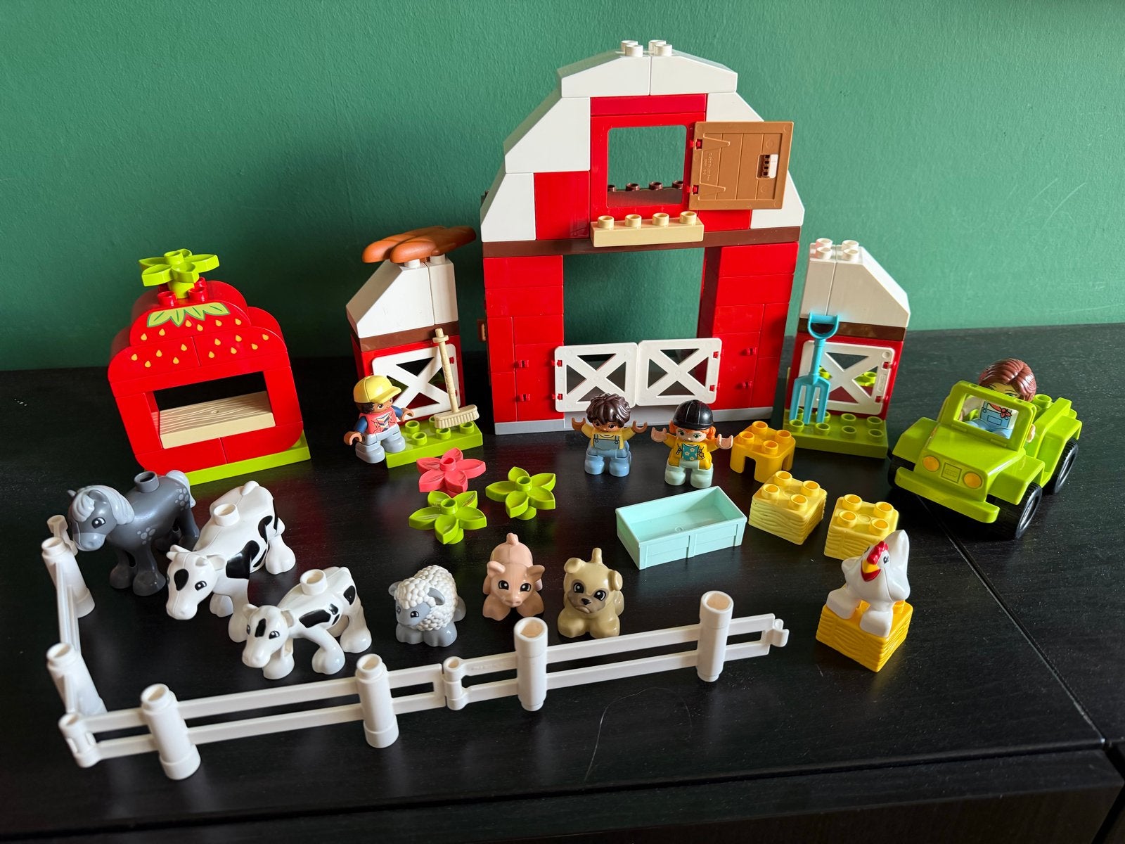 Duplo Kermis en Boerderij sets (10952 & 10956), Ophalen, Overige thema's, Zo goed als nieuw, Compleet