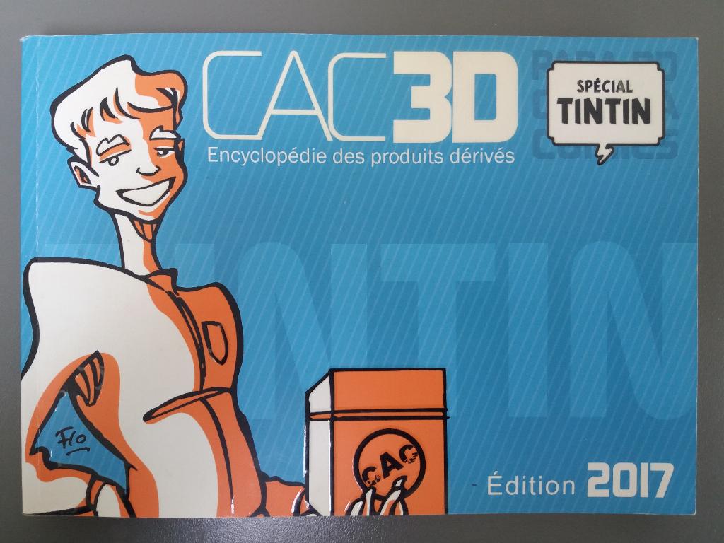 Tintin/Kuifje -CAC3D-Catalogus Tintin special-Editie 2017, Ophalen of Verzenden, Zo goed als nieuw, Overige typen