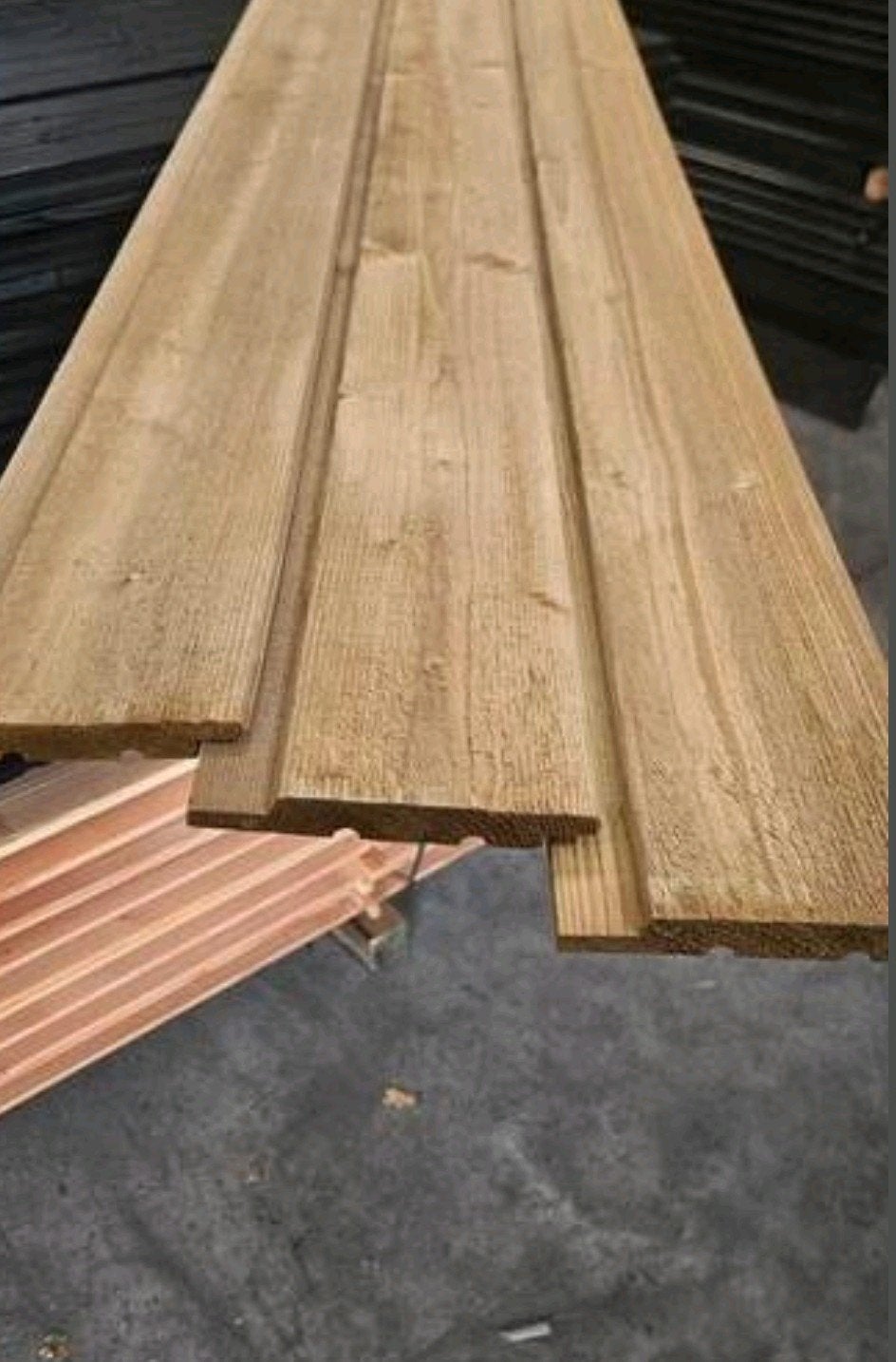 Aanbieding!!  Geïmpregneerd rabat delen €1,99 p.m, Ophalen, Nieuw, 250 cm of meer, Planken