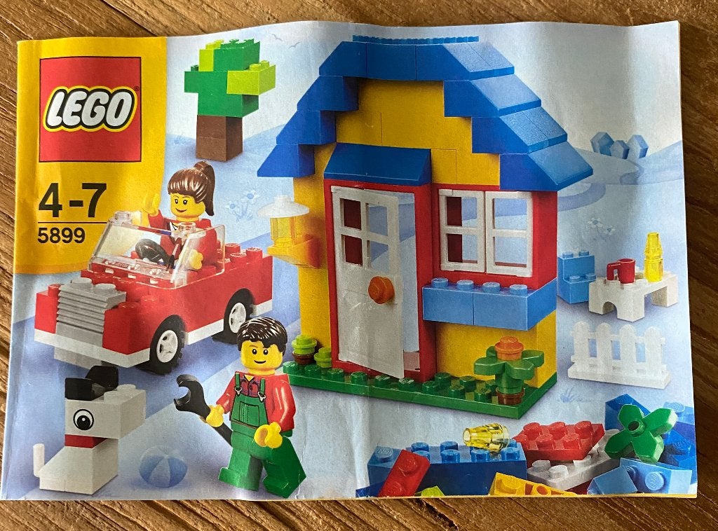 LEGO - 5899 - House Building Set, Compleet, Gebruikt, Overige thema's, Lego