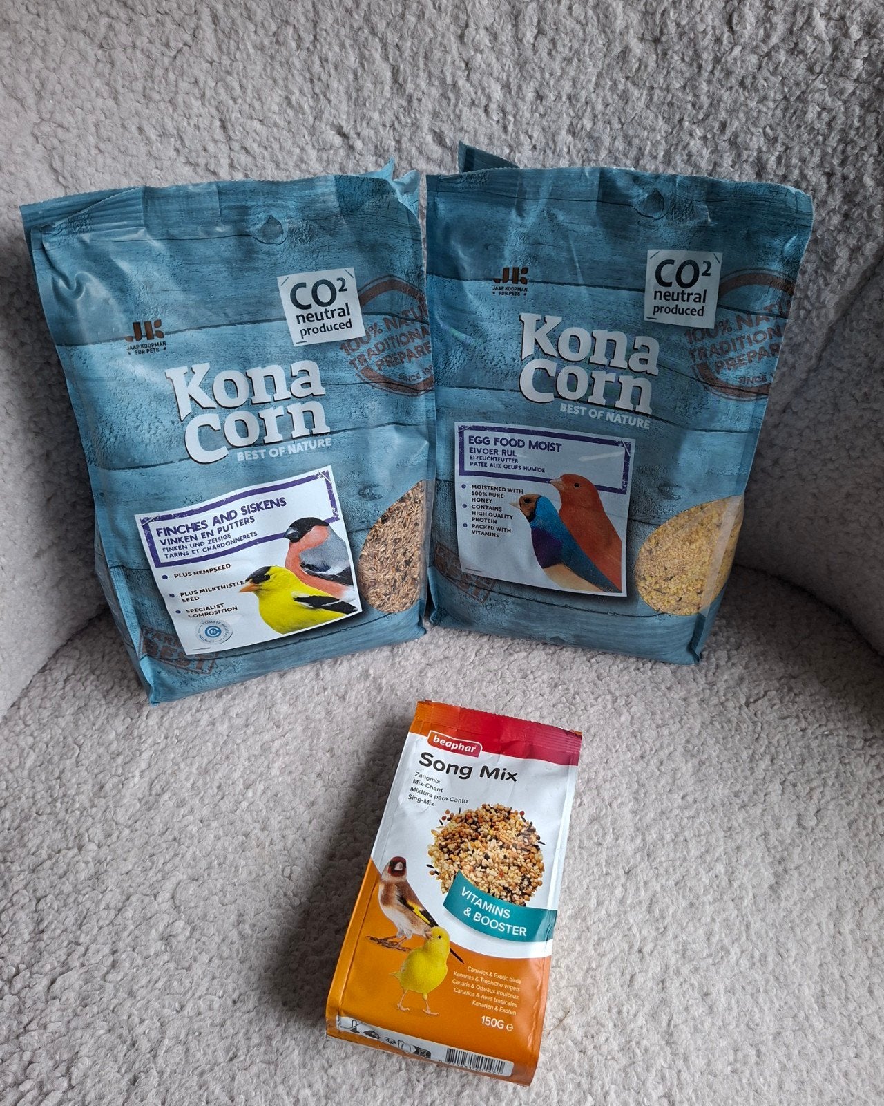 Aangeboden Kona Corn vogelvoeding, Ophalen, Nieuw