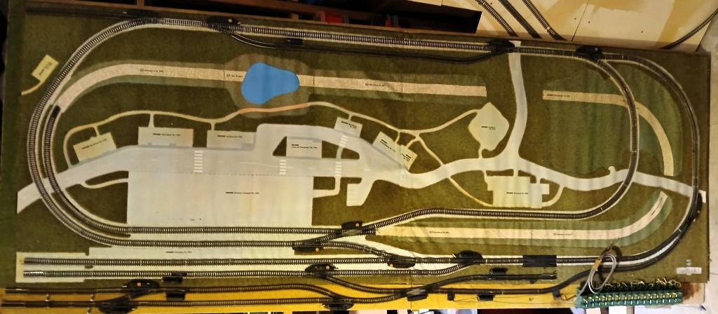 minitrix treinbaan, Hobby en Vrije tijd, Modeltreinen | N-Spoor, Ophalen, Gebruikt, Gelijkstroom, Brug, Tunnel of Gebouw