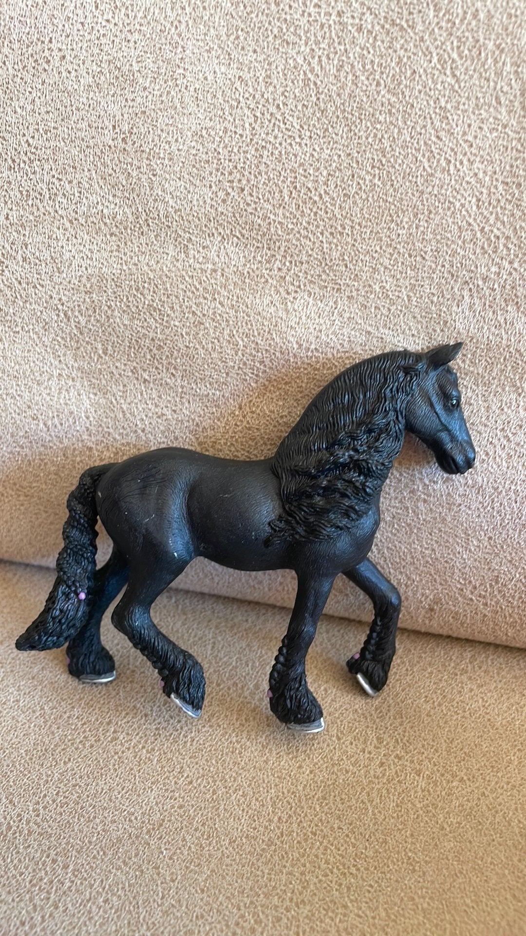 Schleich fries paard, Ophalen of Verzenden, Zo goed als nieuw, Paard, Beeldje of Figuurtje