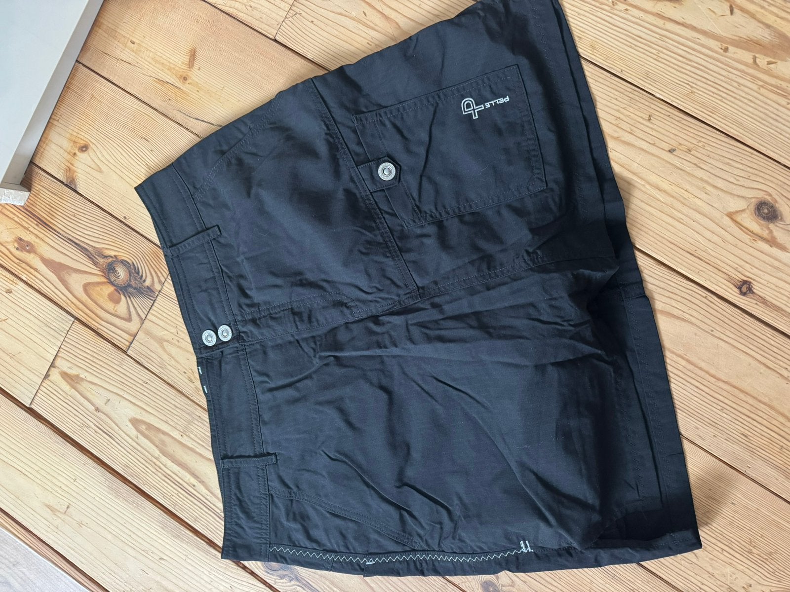 Zeilrokje (met broekje erin!) van Pelle P - maat L, Kleding | Dames, Verzenden, Zwart, Zo goed als nieuw, Maat 42/44 (L)