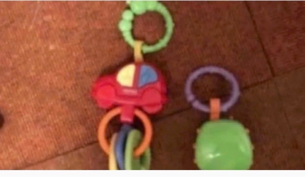 2 maxi cosi speeltjes Fisher Price, Ophalen, Gebruikt, Speelset, Met geluid