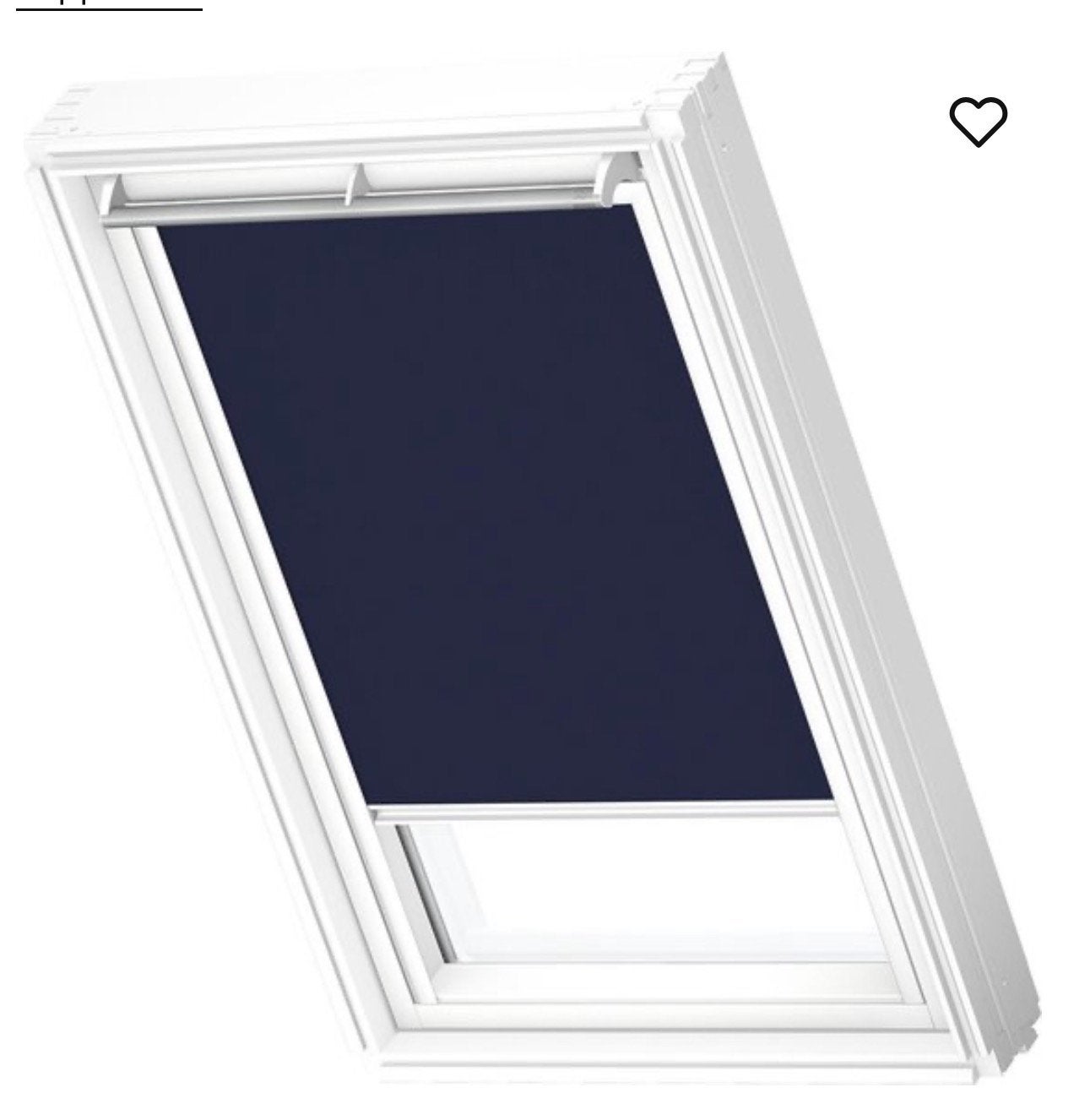 VELUX Verduisterings rolgordijn DKL P06 1100S - DKLP06, Ophalen of Verzenden, Zo goed als nieuw, Blauw, Rolgordijn