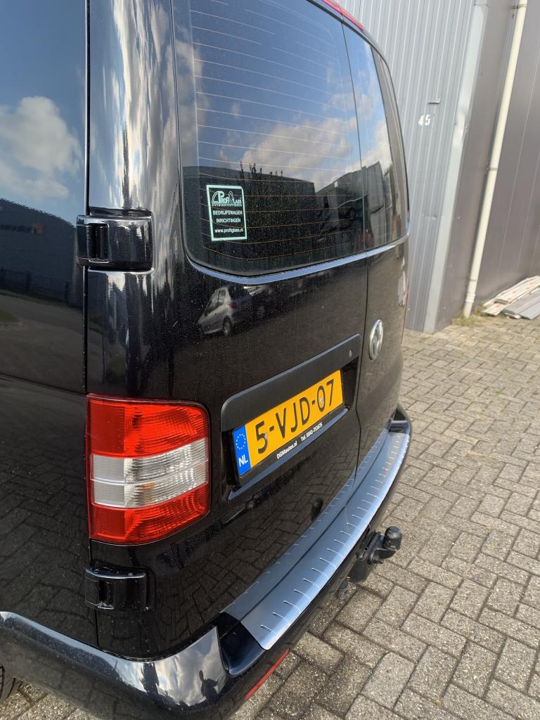 VW T5 Achterbumperbeschermingsplaat RVS, Niet ingevuld, Niet ingevuld, Niet ingevuld