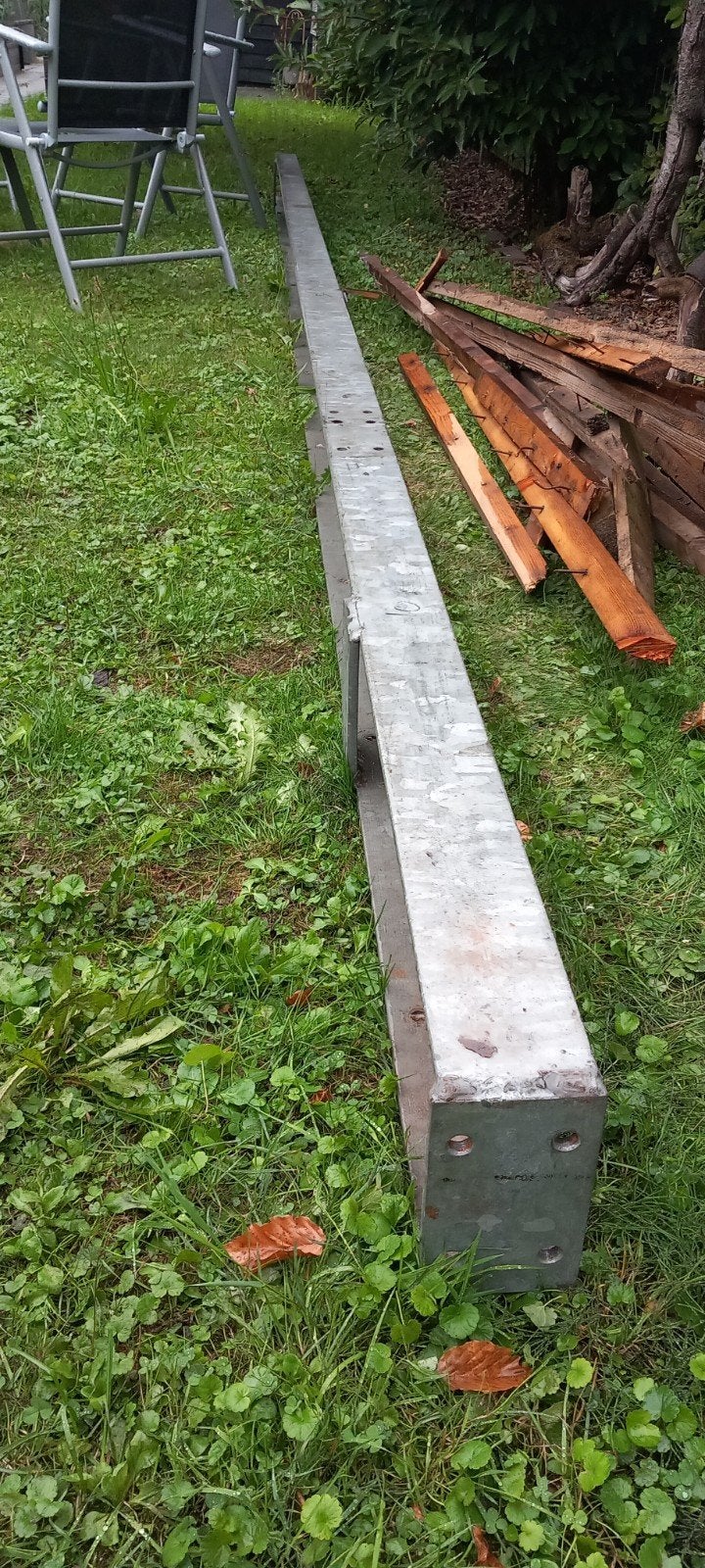 Stalen ligger IPE180 thermisch verzinkt 5,67 m, Doe-het-zelf en Verbouw, Metalen, Ophalen, Gebruikt, IJzer